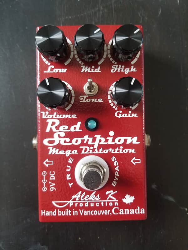 Aleks K Production Red Scorpion Mega Distortion 2020 - Red image 1