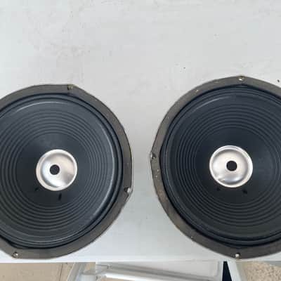 Fane Crescendo 100A Gilmour/Floyd Type 12 inch 16 ohm pair 1970s - metallic grey image 2