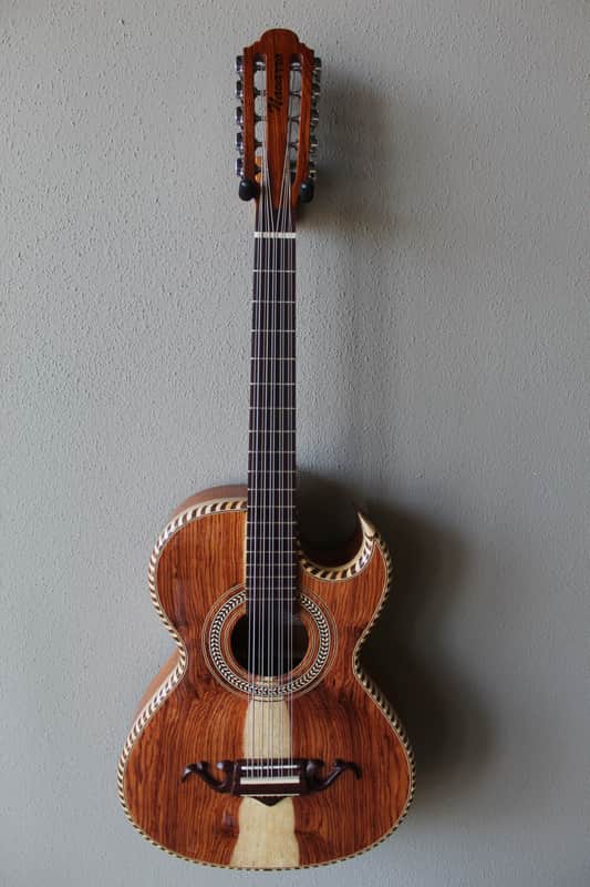 Brand New Marlon (Francisco) Navarro Solid Wood Bajo Quinto Guitar image 1