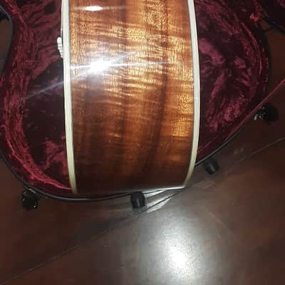 McAlister L-12 fret Bear Claw Engelmann/ AAA Koa 2018 image 4