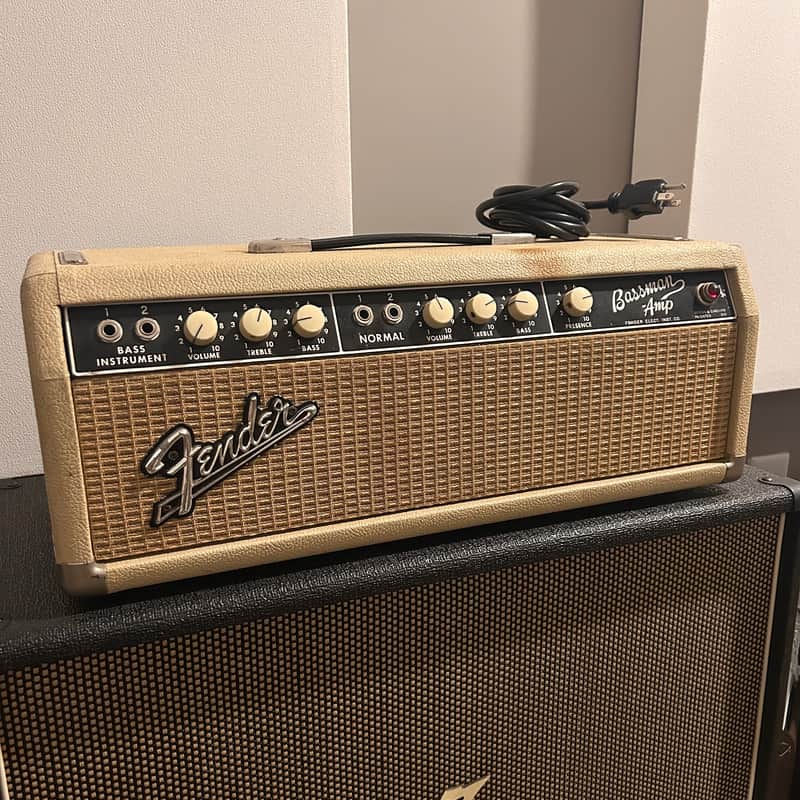 Fender Bassman 6G6-B 50w Head 1963 image 1