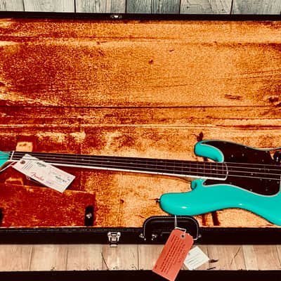 Fender American Vintage II 1966 Jazz Bass - Seafoam Green, IN Stock, Pro Setup & Ships Fast ! image 13