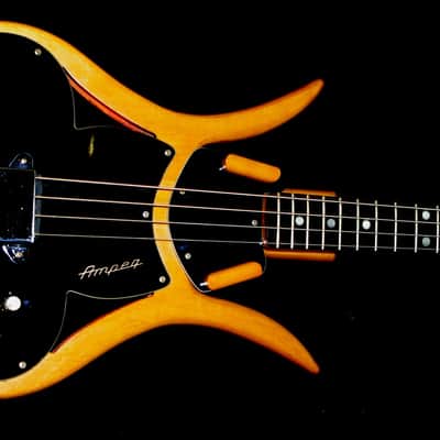 AMPEG ASB1 1966 Natural. The DEVIL BASS. Extremely Rare & Collectible. Pure Art. image 3