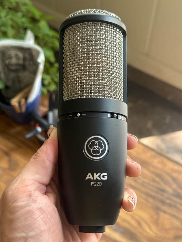 AKG P220 Large Diaphragm Cardioid Condenser Microphone