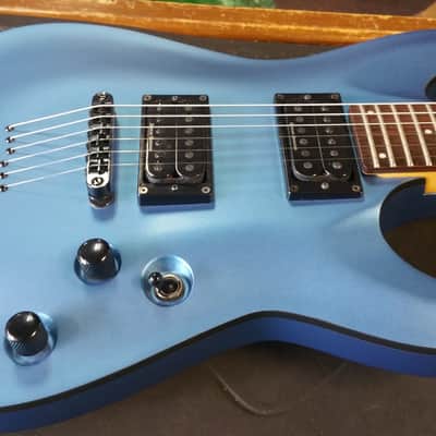 Schecter C-1 Special Diamond Series Satin Metallic Blue W/Gig bag image 7