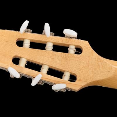 ESP Eclipse Semi-Acoustic Nylon - See Thru Black - Custom Shop image 11