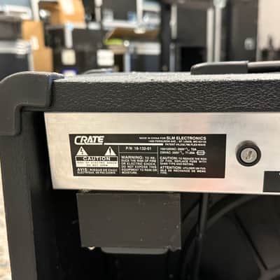 Crate MX65R 2-Channel 65-Watt 1x12" Solid State Guitar Combo 2000s - Black image 4