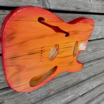 Telecaster Thinline body, swamp ash image 6