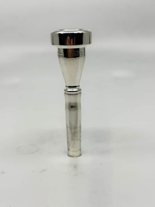 ACB Fab 3 Trumpet Mouthpiece - Silver Plate image 1