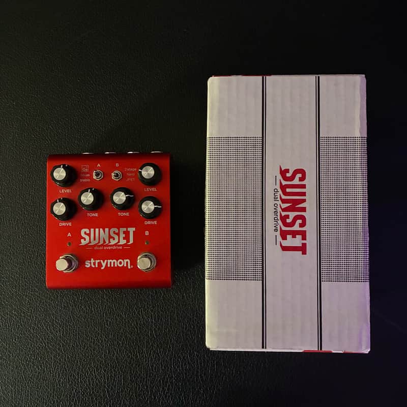 Strymon Sunset Dual Overdrive 2017 - Present - Red image 1