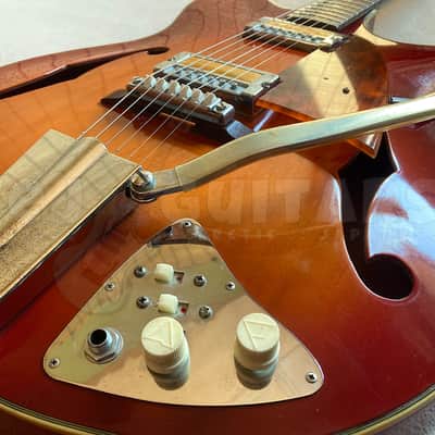 GUYATONE SG-12T 1966 w/OHSC - *GOLD FOIL PICKUPS* ALL-ORIGINAL MIJ