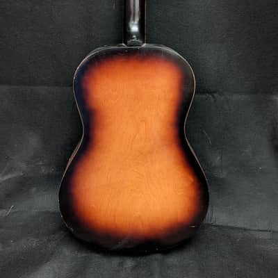 c.1960s Egmond 105/0 Parlor Guitar, Made in Holand image 2