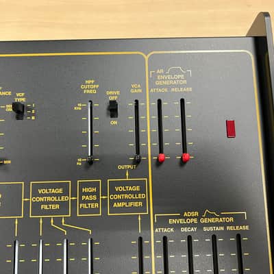 Korg ARP Odyssey FS Rev2 37-Key Duophonic Analog Synthesizer 2017 - Present - Black/Gold image 7