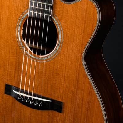 Santa Cruz 1934 OMC Custom Master Brazilian Rosewood and Fort Ross Chapel Redwood NEW image 6
