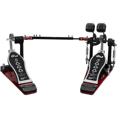 DW 5000-Series Double Bass Drum Pedal - ACCELERATOR XF DOUBLE PEDAL W/BAG image 2