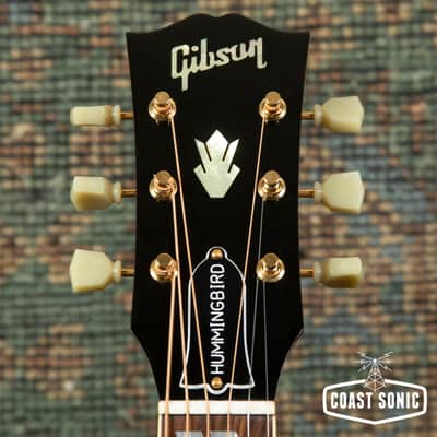 2025 Gibson Hummingbird Original acoustic guitar, Heritage Cherry sunburst, w/ original case image 11