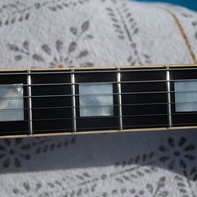 Vintage 1976 Greco EG-1000 (EG1000R) Les Paul Custom Reissue - Cherry Sunburst w Ebony Fingerboard & Rare U-3000 Pickups - Made In Japan - Pro Set Up w Perfect Frets/Action/Intonation image 10