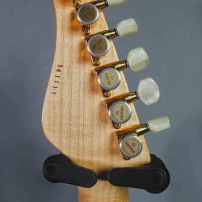 2014 Schecter Japan Custom Shop EX-4 STD-VTR/HR Pearl White HSS MIJ image 5
