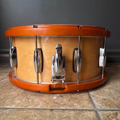 Gretsch 14"x6.5" 10 Ply Maple Snare with Contoured Metal/Wood Hoops image 5