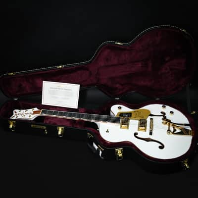 Gretsch Professional Falcon Hollow Body w/ String-Thru Bigsby- White 2025 (JT25103481) image 5