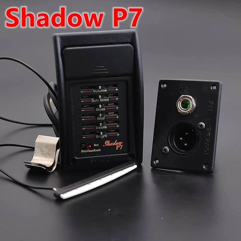 Shadow P7 EQ Acoustic Guitar Pickup Preamp | Reverb