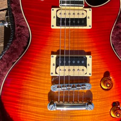 Godin Summit Classic Supreme LTD 2020 Cherry Burst Killer Flame, Pro Set, El Rayo Pickups, A Rocker! image 4