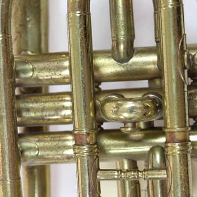Boston Musical Instrument Company Three Star Ne Plus Ultra Cornet NICE image 5