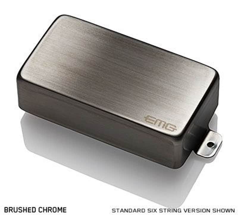 EMG- 85-7XH, seven string guitar pickup, brushed chrome image 1