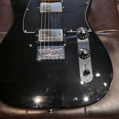 2011 Fender Blacktop Telecaster MIM HH MN - Black image 9