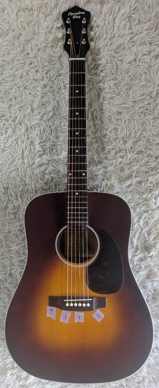 Recording King RDS-11-FE3 Dreadnought Acoustic Electric Guitar - #A23080488 image 1