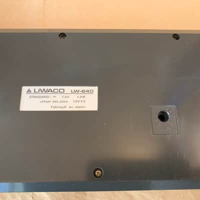 Liwaco LW-640 1980s - Grey 32key Keyboard Synthesizer Japan Casio PT-80 clone VGC image 11