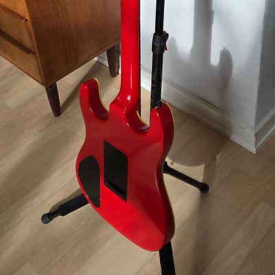 Gibson U2 1987 Ferrari Red HSS American U-2 Super Strat USA Custom Jackson Lawsuit Headstock Soloist Design SL1 image 12