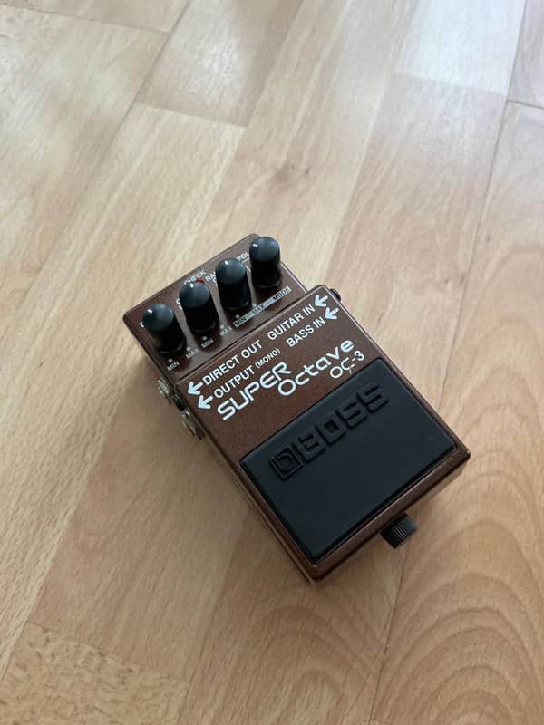 Boss OC-3 Super Octave (Dark Gray Label) 2003 - Present - Brown image 1