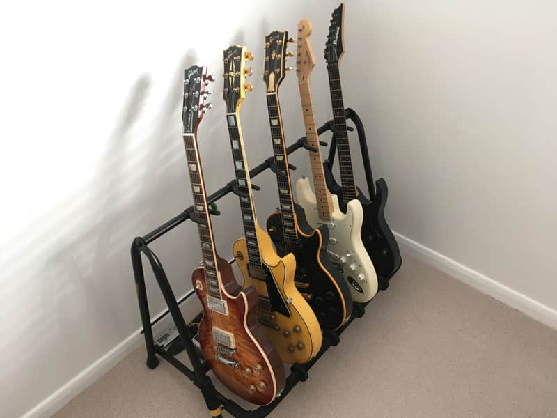 Hercules GS525B 5 Guitar Rack Stand Electric / Acoustic image 1