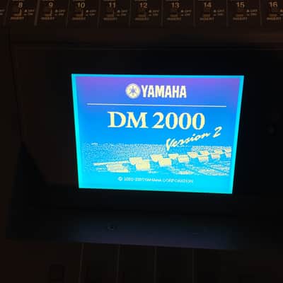 Yamaha DM-2000 V2 version 2 Digital Mixer with Meter Bridge MB2000 - VIDEO DEMO image 2