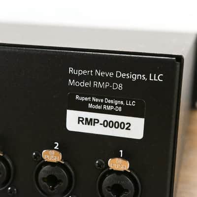 Rupert Neve Designs RMP-D8 8-Channel Microphone Preamp CG012GX image 13