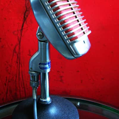Vintage 1940's Shure 51 Omni-directional Microphone multi Z w cable Nat King Cole 51S # 6 image 5