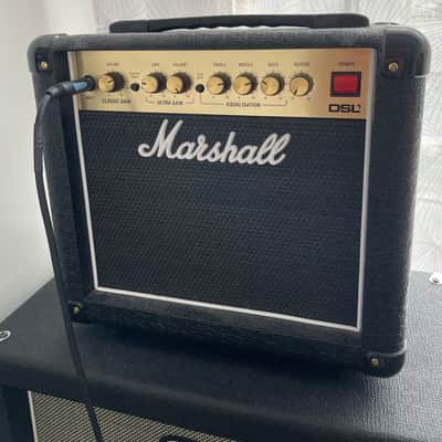 Marshall DSL1CR 2-Channel 1-Watt 1x8" Guitar Combo 2018 - Present - Black image 1
