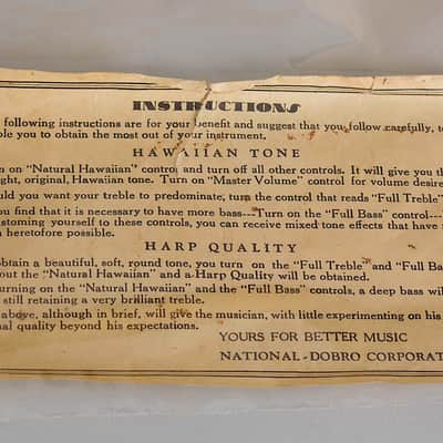 National New Yorker Electric Hawaiian Lap Steel 1937-38 / Luau Ready!! image 20