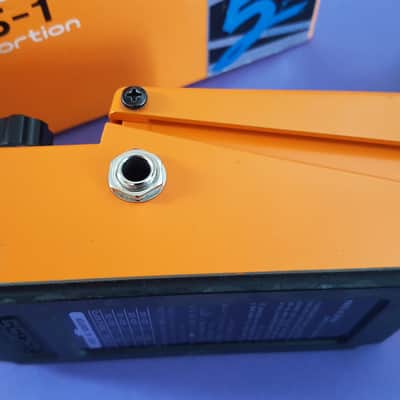 Boss DS-1 Distortion (Black Label) Vintage 1989 - Orange image 9