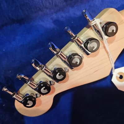 Fender licensed  all parts Custom  build guitar,  maple top, duncan pup image 10
