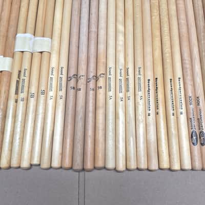 Lot of 16 Pairs of Drum Sticks 5A 5B 2B Rock Various Brands Lot 82-639 image 3