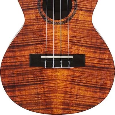 Mahalo MA3KA Artists Elite Series Tenor Ukulele. Koa Photo Flame