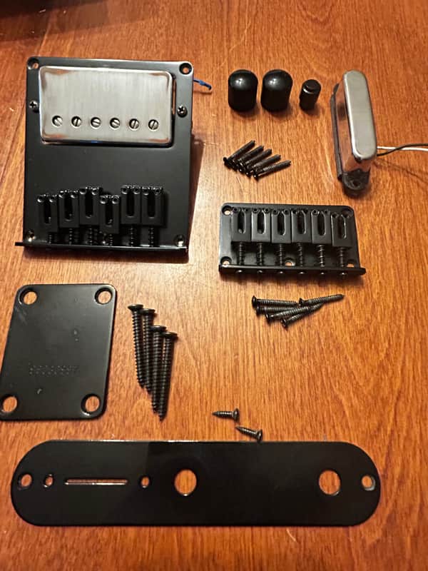 Squire Telecaster hardware Squire 90’s - 2000’s - Black image 1