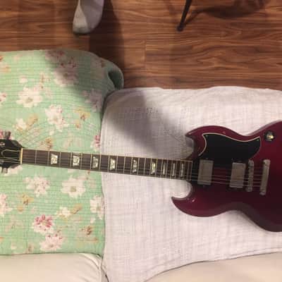 Gibson '61 Reissue SG 1989 cherry image 6