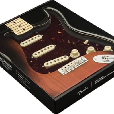 Fender 099-2342-500 Custom Shop Texas Special 11-Hole Stratocaster Pickguard 4-Ply Pre-Wired 2010s Tortoise Shell image 1
