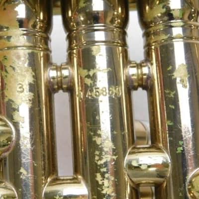 King Cleveland Superior Trumpet, USA, with case & MP, Good Condition image 14