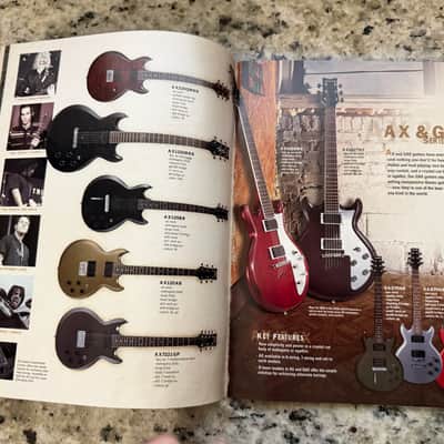 Ibanez Catalog Guitar Bass 2003 Jet King SZ S AX GAX RG JS Jem PGM iceman artist btb George Benson image 7
