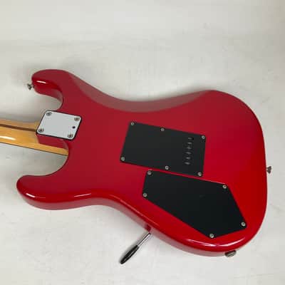 Vintage 1986 Squier Contemporary Fender Stratocaster Electric Guitar Red Japan image 17