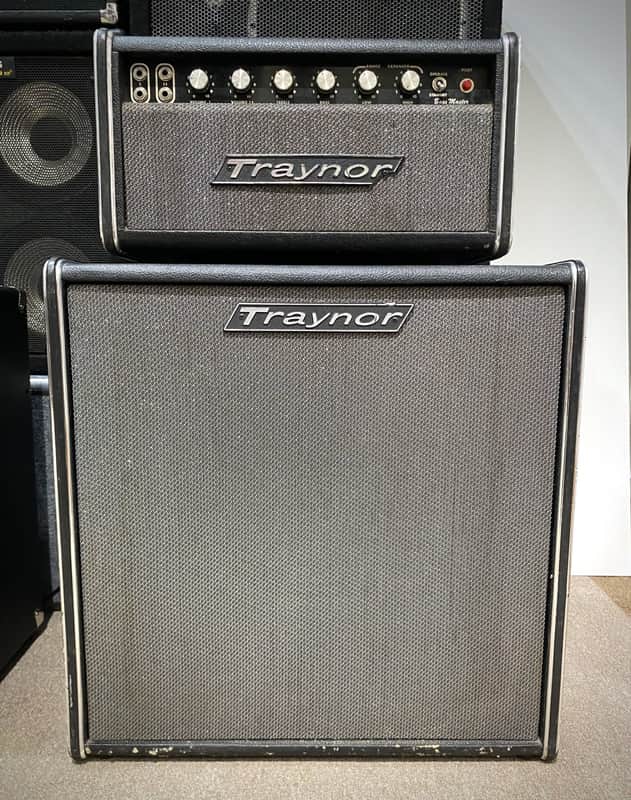 Traynor YBA-1 Bass Head with Traynor YS-15P Bass Cabinet image 1